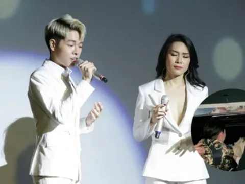 Mỹ Tâm được 'trò cưng' Đức Phúc làm điều đặc biệt sau đêm diễn