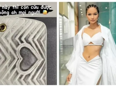 Ngán ngẩm với loạt đồ hiệu 'qua tay' H'Hen Niê: Nhìn như đồ đi chợ!