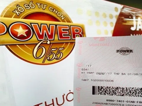 Xổ số Vietlott Power 6/55 ngày 18/8: Chủ nhân trúng giải Jackpot khủng 50 tỷ đồng là ai?