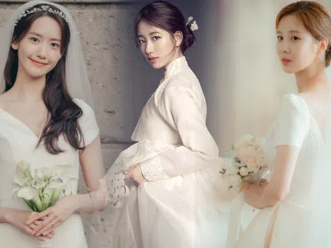 7 idol Kpop hóa cô dâu trên màn ảnh: Jang Nara, Yoona đẹp siêu thực, Seohyun như công chúa