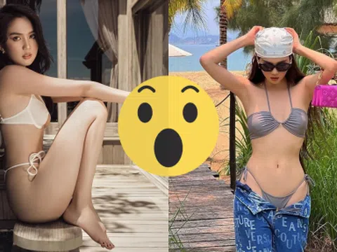 Quyết hư đến cùng: Ngọc Trinh diện bikini cắt bạo, khoe thân hừng hực '3 nghìn lá, 7 nghìn xôi'