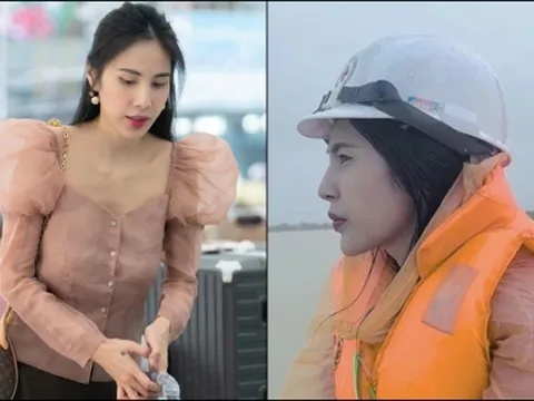 Thủy Tiên lần đầu lộ diện sau chuyến từ thiện miền Trung, tiếp tục có hành động lan tỏa sự tử tế
