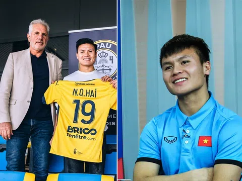 Quang Hải vượt mặt đồng đội ở Pau FC, ngôi sao ĐT Việt Nam bất ngờ là 'nhân vật chính' tại Ligue 2