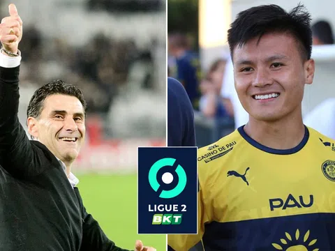 Quang Hải gây sốt ở Ligue 2, HLV Pau FC tiết lộ bước ngoặt lớn của ngôi sao ĐTVN sau tháng đầu tiên