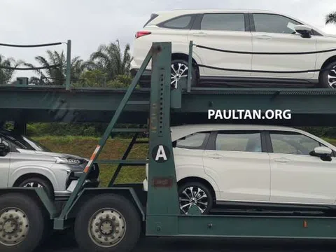 'Kình địch' Mitsubishi Xpander 2022 lộ diện trên đường về đại lý, chuẩn bị bán ra với giá 396 triệu