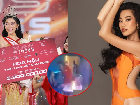 Rộ clip tân Miss Fitness Vietnam 2022 hít bóng cười, ngay lập tức trần tình về lùm xùm