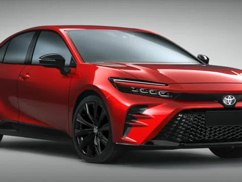 ‘Kẻ sừng sỏ’ Toyota Camry 2025 lộ ảnh phác họa: Thiết kế ‘hạ gục’ Honda Accord, công nghệ cực ngon