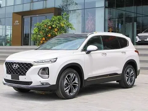 Giá Hyundai Santa Fe lăn bánh tháng 8/2022: Hấp dẫn, quyết chiến Toyota Fortuner và Ford Everest