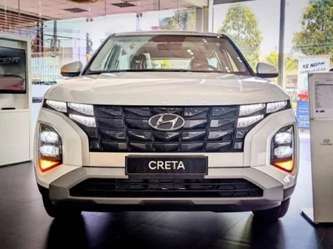 Giá xe Hyundai Creta bất ngờ giảm mạnh, quyết giữ vững ngôi vương trước Toyota Corolla Cross