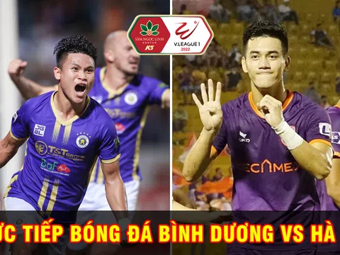 Trực tiếp bóng đá Bình Dương vs Hà Nội, vòng 13 V.League 2022: Ngôi sao thay thế Quang Hải tỏa sáng?
