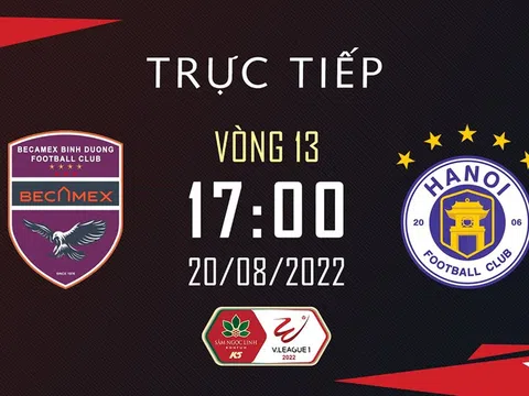 Xem trực tiếp bóng đá Bình Dương vs Hà Nội ở đâu, kênh nào? Link xem trực tiếp V.League 2022 Full HD