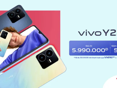 Đã có thể mua ngay vivo Y22s siêu ưu đãi tại Viettel Store