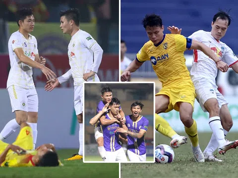 Bảng xếp hạng V.League 2022 mới nhất: 'Quang Hải mới' tỏa sáng; Hà Nội dập tắt hy vọng của HAGL