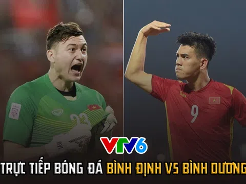 Trực tiếp bóng đá Bình Định vs Bình Dương: Đặng Văn Lâm tỏa sáng làm lu mờ tiền đạo số 1 ĐT Việt Nam