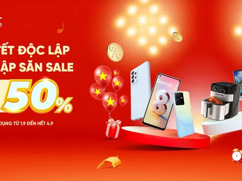 Vietel Store ưu đãi đến 50% trong chương trình Vui Tết độc lập – Tấp Nập Săn Sale