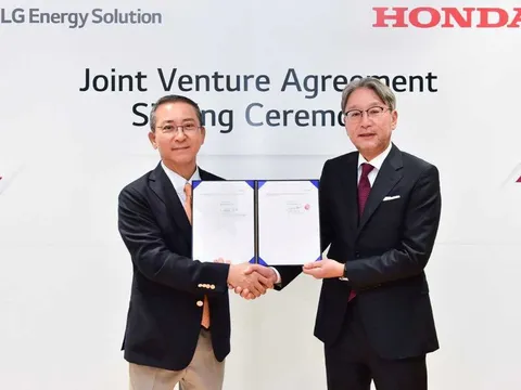 LG Energy Solution và Honda thành lập Liên Doanh sản xuất pin EV tại Hoa Kỳ
