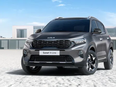 Kia Sonet X-Line 2022 giá 393 triệu sắp được mở bán tại Việt Nam?