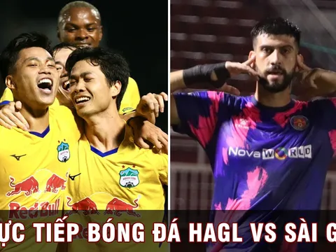Trực tiếp bóng đá HAGL vs Sài Gòn, V.League 2022: Công Phượng đưa HAGL trở lại cuộc đua vô địch?
