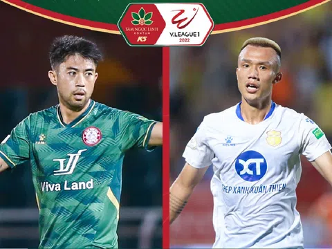 Xem trực tiếp bóng đá TPHCM vs Nam Định ở đâu, kênh nào? Link trực tiếp vòng 15 V.League 2022