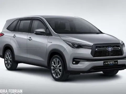 Toyota Innova thế hệ mới lộ thông tin nóng trước ngày ra mắt, khiến Mitsubishi Xpander chạy mất dép