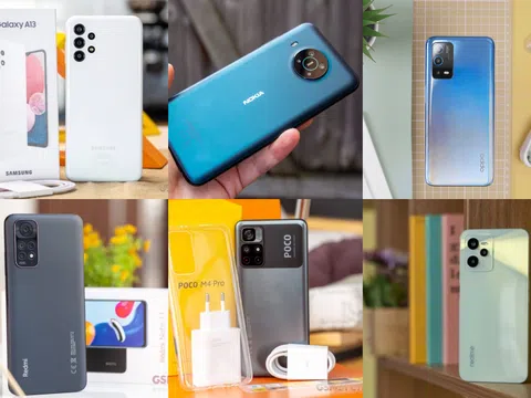 Top 6 smartphone phần cứng khỏe, giá trị sử dụng lâu dài giá dưới 5 triệu đáng mua nhất tháng 9/2022