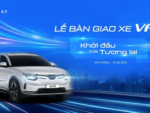 Hot: VinFast chuẩn bị bàn giao lô xe điện VF 8 đầu tiên vào ngày 10/9 khiến dân tình mừng rơn