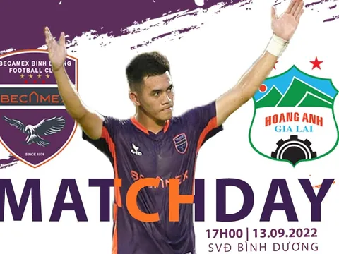 Xem trực tiếp bóng đá Bình Dương vs HAGL ở đâu, kênh nào? Link trực tiếp vòng 16 V.League 2022