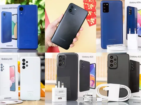 6 smartphone 'giá rẻ nhất' của Samsung tháng 9/2022, cấu hình ngon 'bá cháy' đốn tim khách Việt