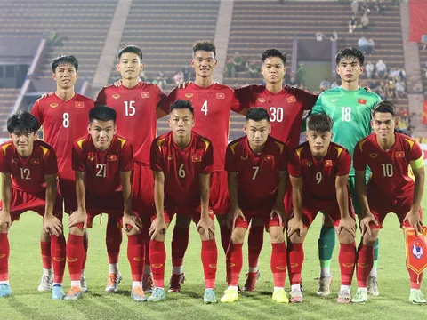 Bảng xếp hạng Vòng loại U20 châu Á 2023 mới nhất: 'Quang Hải mới' ghi bàn, U20 Việt Nam đại thắng?