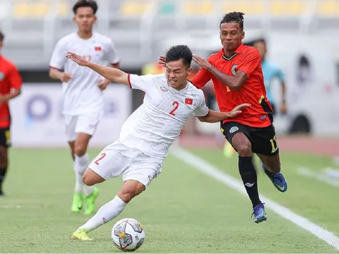 U20 Việt Nam 'thoát hiểm' trước đội yếu nhất bảng, cầm chắc lợi thế ở Vòng loại U20 châu Á 2023