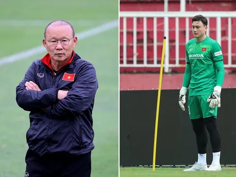 Đặng Văn Lâm khiến NHM ngỡ ngàng, bị HLV Park phạt vì 'vô kỷ luật' trong buổi tập của ĐT Việt Nam