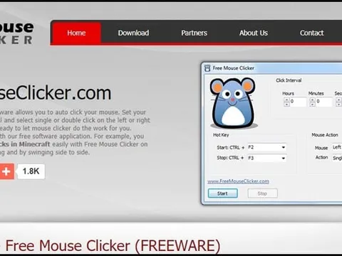 Free Mouse Auto Clicker là phần mềm gì?