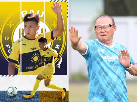 HLV Park Hang Seo 'chỉ đích danh' Pau FC, ĐT Việt Nam rơi vào cửa khó tại AFF Cup 2022 vì Quang Hải