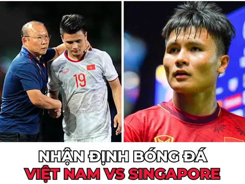 Nhận định Việt Nam vs Singapore, 19h ngày 21/9: HLV Park lên tiếng về khả năng Quang Hải dự AFF Cup