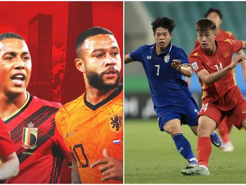 Lịch thi đấu bóng đá hôm nay 25/9: Đại chiến Hà Lan vs Bỉ; Thái Lan tiếp tục thua đau trên sân nhà?