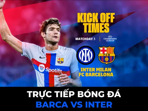 Xem trực tiếp bóng đá Barca vs Inter ở đâu, kênh nào? Link xem trực tiếp Cúp C1 Champions League