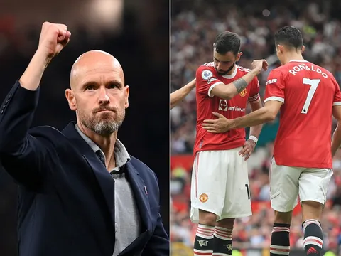 Tiết lộ ngôi sao đầu tiên bị HLV Ten Hag thanh lý ở MU: Không phải Ronaldo?