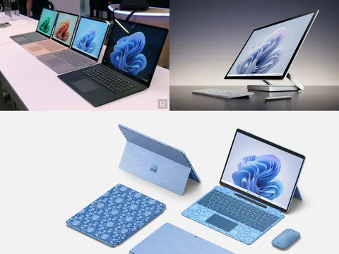 Macbook có đối thủ mới từ bộ ba Surface cấu hình khủng mới nhà Microsoft