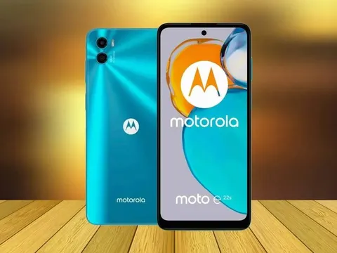 Motorola ra mắt điện thoại giá rẻ Moto E22s: Chip Helip G37, màn hình 90Hz