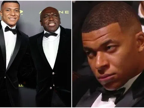 Mbappe bị la ó, tỏ thái độ bất mãn khi dự lễ trao giải Quả bóng vàng?