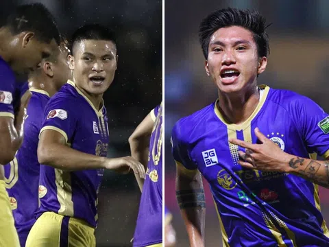 Đoàn Văn Hậu lập siêu phẩm, Hà Nội giành chiến thắng kỷ lục ở V.League 2022