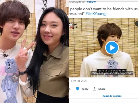 Jin hé lộ lý do người nổi tiếng không dám kết bạn với BTS