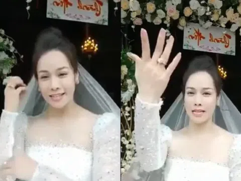 Nhật Kim Anh livestream đám cưới, dân tình hỏi mới biết lý do thật sự