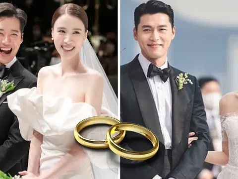 10 đám cưới của sao Hàn trong năm 2022: Son Ye Jin - Hyun Bin gây cú nổ lớn
