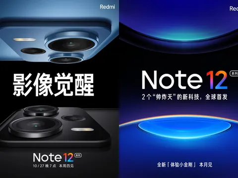 Vua hiệu năng giá rẻ Redmi Note 12 xác nhận ngày ra mắt
