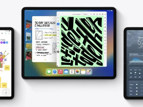 Apple phát hành iPadOS 16, có ứng dụng thời tiết, sửa lỗi trên iPad