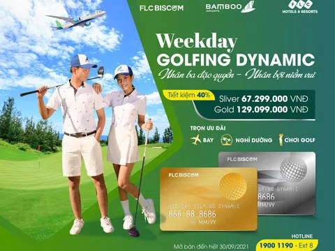 FLC Biscom ra mắt thẻ hội viên Weekday Golfing Dynamic – lợi ích 'kép' cho golfer Việt
