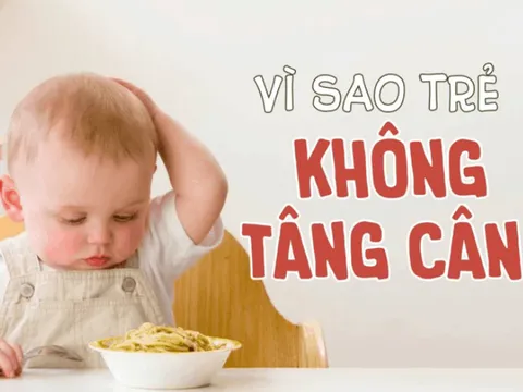 Trẻ ăn nhiều nhưng không tăng cân và giải pháp tuyệt vời cho mẹ