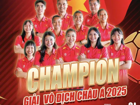 Những nữ chiến binh bóng ném bãi biển Việt Nam chinh phục đỉnh cao châu Á
