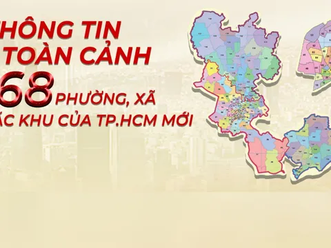 TP.HCM: Ra mắt công cụ tra cứu nhanh 168 phường, xã, đặc khu mới
